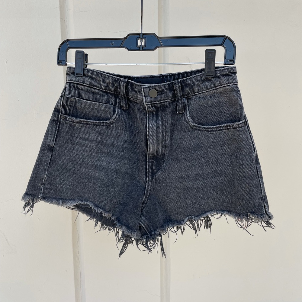 Alexander Wang black jean shorts size 26